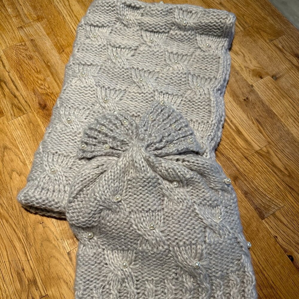 Betsey Johnson Toque & Scarf